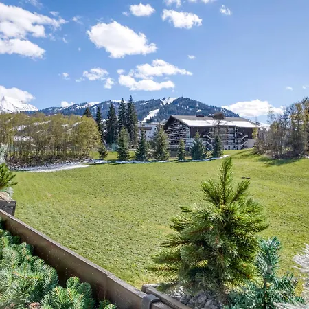 Apartment 3 Pieces Avec Balcon, Cheminee Et Parking - A 400m Des Pistes Et Du Golf, Mont D'arbois - Fr-1-453-254 Megeve