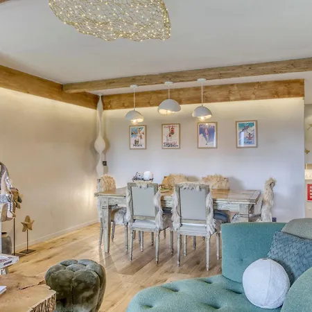 3 Pieces Avec Balcon, Cheminee Et Parking - A 400m Des Pistes Et Du Golf, Mont D'arbois - Fr-1-453-254